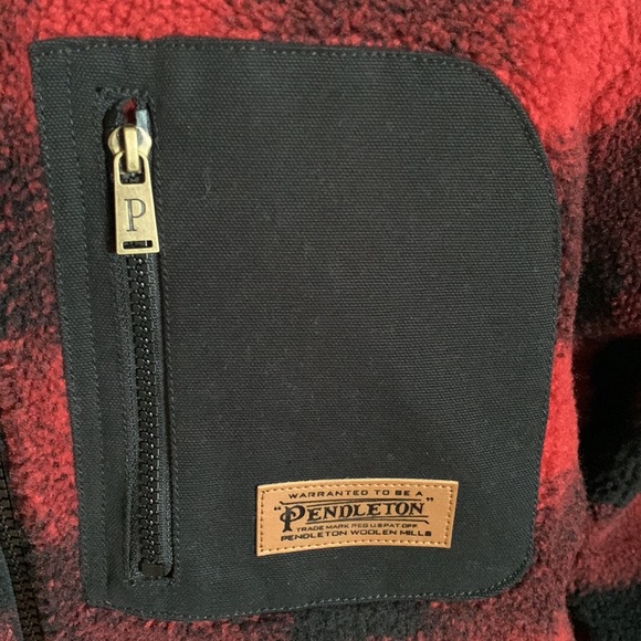 NWT Pendleton Red Buffalo varsity jacket Size XL - Picture 2 of 10